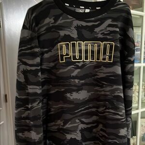 PUMA Black Camo Sweatshirt